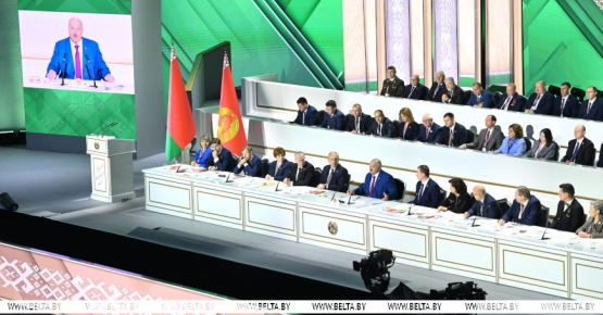 Лукашенко подвел итоги ВНС: принятая программа – проект модернизации и обновления всех сфер жизни